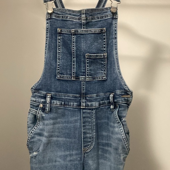 Silver Jeans Skinny Leg Overalls - Picture 3 of 6